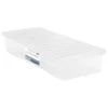 B&M Underbed Storage Box With Lid 55L - Clear -Home Furnishings 307321 55l under bed storage box with lid 2