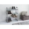 Spaceways Shoe Rack -Home Furnishings 315835 leo shoerack grey
