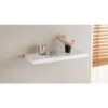 Norsk High Gloss Shelves 60cm - White 1 Norsk High Gloss Shelves 60cm - White -Home Furnishings 318116 white high gloss shelf small