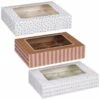 Betty Winters Large Cupcake Boxes 2pk -Home Furnishings 320784 4pk cupcake boxes holds 12 group