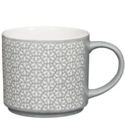 B&M Jumbo Embossed Stacking Mugs 4pk 10 B&M Jumbo Embossed Stacking Mugs 4pk -Home Furnishings 329369 Jumbo Embossed Stacking Mugs Set of 4 3