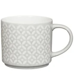 B&M Jumbo Embossed Stacking Mugs 4pk 9 B&M Jumbo Embossed Stacking Mugs 4pk -Home Furnishings 329369 Jumbo Embossed Stacking Mugs Set of 4 4