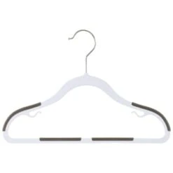 B&M Addis Children's Non-Slip Hangers 10pk - Multi Colour -Home Furnishings 333090 addis 10pk childrens non slip hangers boys 4