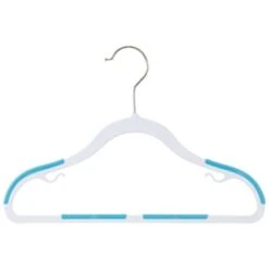 B&M Addis Children's Non-Slip Hangers 10pk - Multi Colour -Home Furnishings 333090 addis 10pk childrens non slip hangers boys 6