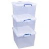 Really Useful Nest Of 3 Boxes 33.5L 1 Really Useful Nest Of 3 Boxes 33.5L -Home Furnishings 346067 really useful storage 33 5l nest of 3 2