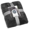 Simply Everyday Waffle Throw - Charcoal -Home Furnishings 348798 simply waffle throw charcoal 4