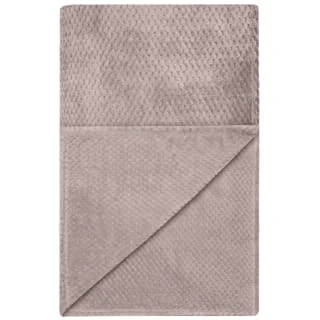 Simply Everyday Waffle Throw - Mink 5 Simply Everyday Waffle Throw - Mink - Image 3