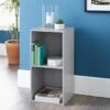 Lokken 2 Cube Shelving Unit - Grey -Home Furnishings 348902 lokken grey 2 cube storage