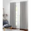 B&M Colorado Hopsack Fully Lined Eyelet Curtains 66 X 72" - Silver 1 B&M Colorado Hopsack Fully Lined Eyelet Curtains 66 X 72" - Silver -Home Furnishings 349710 349711 349712 349713 349714 colorado hopsack fully lined eyelet curtain silver 1