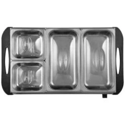 Tower 4 Tray Buffet Server -Home Furnishings 350633 tower buffet server 4