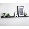 Lokken Picture Shelf 120cm - Black -Home Furnishings 352941 lokken long floating shelf black