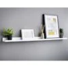 Lokken Picture Shelf 120cm - White 2 Lokken Picture Shelf 120cm - White -Home Furnishings 352941 lokken long floating shelf white