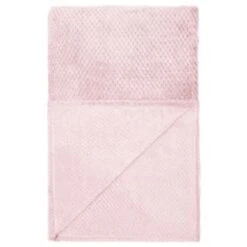 Simply Everyday Waffle Throw - Blush -Home Furnishings 354334 simply blush waffle throw 2