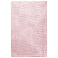 Simply Everyday Waffle Throw - Blush -Home Furnishings 354334 simply blush waffle throw 3