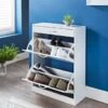 Lokken Shoe Storage 1 Lokken Shoe Storage -Home Furnishings 356116 lokken shoe store white 2