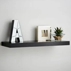 Lokken Floating Shelf 60cm - Black