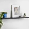 Lokken Floating Shelf 100cm - Black 2 Lokken Floating Shelf 100cm - Black -Home Furnishings 356243 lokken black floating shelf 100cm