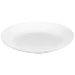 B&M White Porcelain Dinner Plate