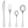 B&M Heart Embossed Cutlery Set 16pc -Home Furnishings 357351 16pc heart embossed cutlery set 2