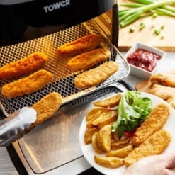 Tower 5-in-1 Air Fryer Oven 11L 30 Tower 5-in-1 Air Fryer Oven 11L -Home Furnishings 357961 tower 5 in 1 air fryer oven 11l 8