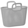 B&M Knit Handy Storage Basket - Light Grey -Home Furnishings 358289 knit handy basket light grey