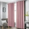 B&M Cambridge Blackout Panel Curtain 54 X 86" - Blush -Home Furnishings 361118 cambridge black out panel blush