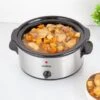 Tower 3.5L Slow Cooker - Stainless Steel -Home Furnishings 361592 tower 3 5l slow cooker stainless steel 2