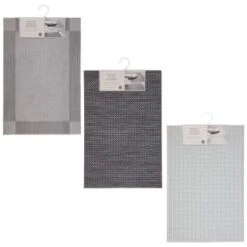 B&M Metallic Woven Placemats - Silver 4pk 13 B&M Metallic Woven Placemats - Silver 4pk -Home Furnishings 363876 363869 380285 4pk silver metallic woven main 2 1