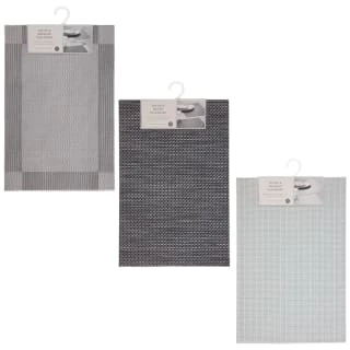 B&M Metallic Woven Placemats - Silver 4pk 8 B&M Metallic Woven Placemats - Silver 4pk - Image 6