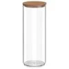 B&M Tall Storage Container With Bamboo Lid 2 B&M Tall Storage Container With Bamboo Lid -Home Furnishings 368019 round storage container with bamboo lid 1750ml