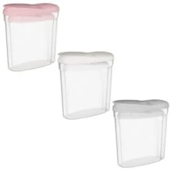 B&M Cereal Storage Container Set 2pk - Grey -Home Furnishings 368613 368614 368615 cereal storage set 2 pk main