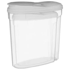 B&M Cereal Storage Container Set 2pk - Grey -Home Furnishings 368615 cereal storage set 2 pk grey 2
