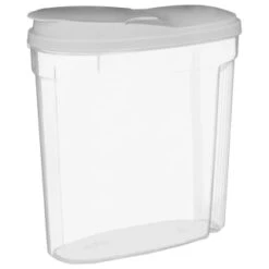 B&M Cereal Storage Container Set 2pk - Grey -Home Furnishings 368615 cereal storage set 2 pk grey 3