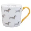 B&M Sausage Dog Print Mug -Home Furnishings 369074 sausage dog print mug