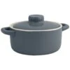 George Wilkinson Mini Casserole Dish 16cm - Grey 2 George Wilkinson Mini Casserole Dish 16cm - Grey -Home Furnishings 369194 george wilkinson mini casserole dish grey 3