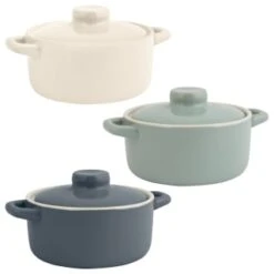 George Wilkinson Mini Casserole Dish 16cm - Grey -Home Furnishings 369195 369194 369196 george wilkinson mini casserole dish group