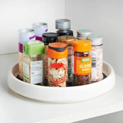 Rotating Cupboard Organiser -Home Furnishings 369471 rotating cupboard organiser1