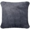B&M Aspen Cushion 48 X 48cm - Charcoal -Home Furnishings 373065 aspen cushion charcoal