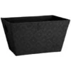 B&M Diamond Storage Basket - Black -Home Furnishings 374353 diamond storage basket black