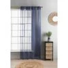 Amber Plain Voile 55 X 90" - Navy -Home Furnishings 375275 amber plain voile navy