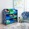 B&M Glow In The Dark Dinosaur 9 Tub Storage Drawers 1 B&M Glow In The Dark Dinosaur 9 Tub Storage Drawers -Home Furnishings 375936 dinostar 9 tub storage