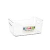 B&M Small Clear Storage Tub -Home Furnishings 376039 small clear storage tub
