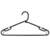 B&M Jumbo Hangers 10pk - Black -Home Furnishings 376555 10pk strong clothes hangers blacks 3