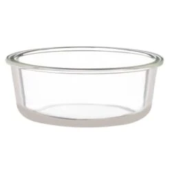 B&M Round Glass Food Container With Bamboo Lid 7 B&M Round Glass Food Container With Bamboo Lid -Home Furnishings 376821 round glass food container 3