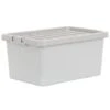 B&M Storage Box With Lid 11L - Graphite -Home Furnishings 377031 11l storage box grey 2