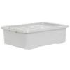 B&M Under Bed Storage Box 32L - Grey 2 B&M Under Bed Storage Box 32L - Grey -Home Furnishings 377037 under bed storage box 32l grey 2