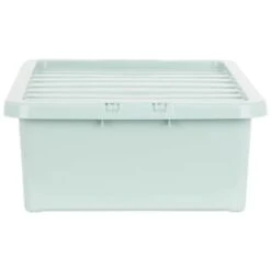 B&M Under Bed Storage Box 32L - Sage -Home Furnishings 377040 under bed storage box 32l sage 2