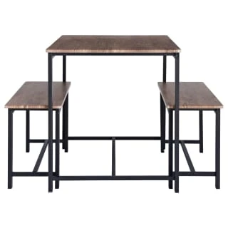 B&M Coberg Bench Dining Set 3pc 4 B&M Coberg Bench Dining Set 3pc - Image 2