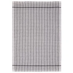 B&M Check Tea Towels - Black 3pk 9 B&M Check Tea Towels - Black 3pk -Home Furnishings 380307 3pk check tea towels black 3