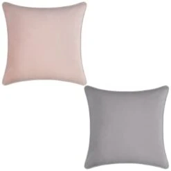 Supersoft Velvet Cushion Covers 2pk - Blush 8 Supersoft Velvet Cushion Covers 2pk - Blush -Home Furnishings 380355 380356 velvet cushion covers group 2
